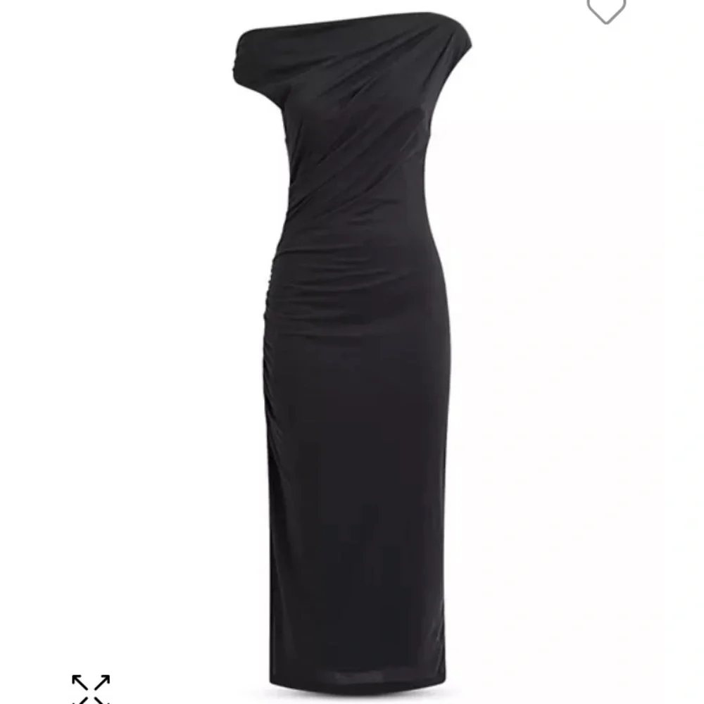 Reiss Fern Draped Bodycon midi dress - Picture 4 of 5